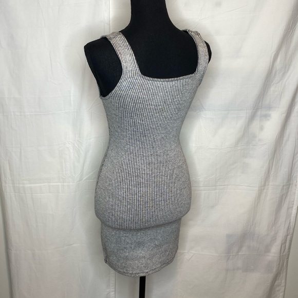 Gray Mini Dress - Picture 2 of 4